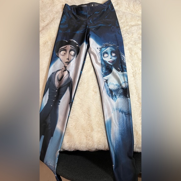 Corpse Bride Leggings | Size Small (High Quality) - Picture 1 of 6